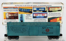 Load image into Gallery viewer, Lionel 6-5700 Oppenheimer Woodside Reefer Boxed Sausage Casings 1981 #1 in TOC
