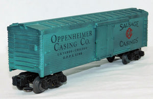 Lionel 6-5700 Oppenheimer Woodside Reefer Boxed Sausage Casings 1981 #1 in TOC