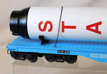 Load image into Gallery viewer, K-line K693-8011 NASA Flat Car w/ Rocket Stage Load USA Train Ogauge STATES 1/48
