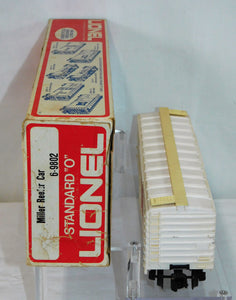 Lionel 6-9802 Miller Beer High Life Billboard Reefer Car Standard O GAUGE 1970s