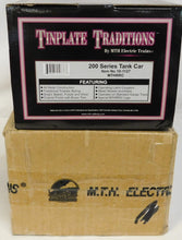 Load image into Gallery viewer, MTH 10-1127 Standard Gauge Tinplate Traditions MTHRRC 2000 200 Series Tank Car

