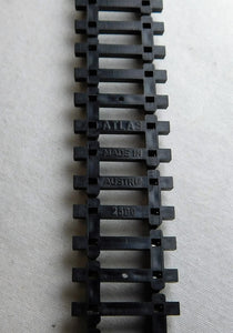 Atlas 2500 N scale Flex Track USED 1/160 nickle Code 80 Eight (8) Sections 30" l