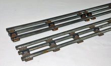 Load image into Gallery viewer, Lionel 65024 + K-Line 0256 long track 027 36&quot; long straight track tubular C6 2pc
