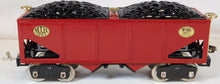 Load image into Gallery viewer, MTH 10-1101 Standard Gauge Tinplate Traditions Red Hopper with Brass Trim No.516
