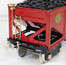 Load image into Gallery viewer, MTH 10-1101 Standard Gauge Tinplate Traditions Red Hopper with Brass Trim No.516
