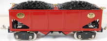 Load image into Gallery viewer, MTH 10-1101 Standard Gauge Tinplate Traditions Red Hopper with Brass Trim No.516
