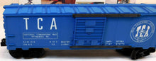 Load image into Gallery viewer, Lionel 6464-1965 TCA Blue Boxcar 6464 1965 Train Collectors Convention C-8 CLEAN bottom stamped
