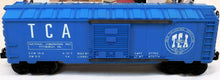 Load image into Gallery viewer, Lionel 6464-1965 TCA Blue Boxcar 6464 1965 Train Collectors Convention C-8 CLEAN bottom stamped
