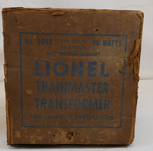 Load image into Gallery viewer, Lionel 1044 90 watt transformer Postwar whistle control Good Cord Serviced BOXED
