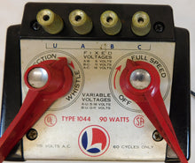 Load image into Gallery viewer, Lionel 1044 90 watt transformer Postwar whistle control Good Cord Serviced BOXED
