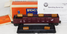 Load image into Gallery viewer, Lionel 6-9225 Conrail operating barrel car w/box &amp; instructions barrels tray O
