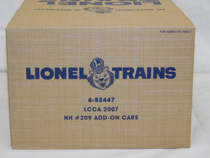 Lionel 6-52423 #1608W New Haven Alco ABA Passenger Set LCCA 2007 + 52447 Add On