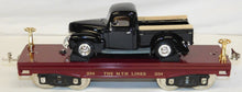 Load image into Gallery viewer, MTH 10-1148 Standard Gauge #234 Flat Car w/ Black Pick Up Truck Tinplate Traditions
