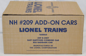 Lionel 6-52423 #1608W New Haven Alco ABA Passenger Set LCCA 2007 + 52447 Add On