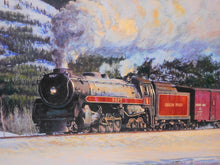 Load image into Gallery viewer, Canadian Pacific Majesty at Massive on CANVAS Signed John Winfield Railroad art
