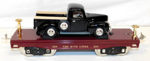 Load image into Gallery viewer, MTH 10-1148 Standard Gauge #234 Flat Car w/ Black Pick Up Truck Tinplate Traditions

