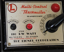 Load image into Gallery viewer, Lionel RW transformer 110 watts whistle &amp; direction control Serviced Early Red L version
