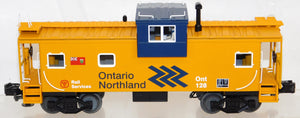 MTH 20-91050 Ontario Northland Extended Vision caboose Premier O 1/48 ON #128