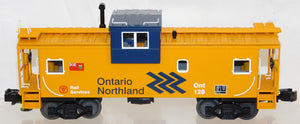 MTH 20-91050 Ontario Northland Extended Vision caboose Premier O 1/48 ON #128