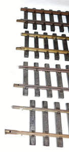 ARISTOCRAFT 11070 36" long Straight Track Lot of 4 G gauge Brass Rail 3' sec C-5 used REA