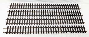 ARISTOCRAFT 11070 36" long Straight Track Lot of 4 G gauge Brass Rail 3' sec C-5 used REA
