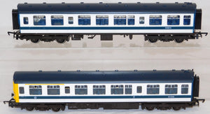 Hornby R.377 Class 110 3 car diesel set BR White MU train commuter OO HO runs