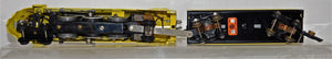 American Flyer 353 Circus Train Streamline Torpedo Loco/Tender YELLOW repaint LC