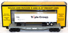 Load image into Gallery viewer, MTH 30-7616 Norfolk &amp; Southern Flat Car w/ Trailer Triple Crown O Boxed C8 60368
