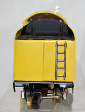 Load image into Gallery viewer, American Flyer 353 Circus Train Streamline Torpedo Loco/Tender YELLOW repaint LC
