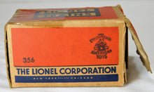 Load image into Gallery viewer, Lionel 356 Operating Freight Station w/ red &amp; green carts boxed and complete
