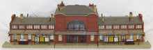 Load image into Gallery viewer, Faller B-115 Mittelstadt Central TRAIN STATION HO scale Assmbld 18x6x5.5&quot; German
