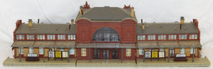 Faller B-115 Mittelstadt Central TRAIN STATION HO scale Assmbld 18x6x5.5" German