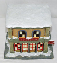 Load image into Gallery viewer, Enesco 846726 Gower&#39;s Drug Store It&#39;s A Wonderful Life Lighted village ser1 2of4

