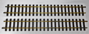 ARISTOCRAFT 11060 24" long Straight Track G gauge Brass Rail 2' C-5 Lot of 2 REA