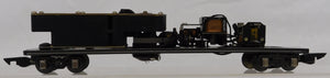 PREWAR American Flyer 490 Whistle Baggage O Gauge passenger car Gunmetal gray 3 rail