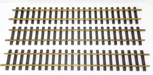 ARISTOCRAFT 11060 24" long Straight Track G gauge Brass Rail 2' C-7 Lot of 3 REA