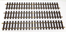 Load image into Gallery viewer, ARISTOCRAFT 11060 24&quot; long Straight Track G gauge Brass Rail 2&#39; C-7 Lot of 3 REA
