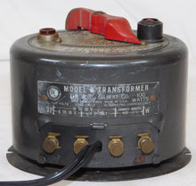 Load image into Gallery viewer, American Flyer Prewar  #8 100 watt transformer Power w/RESET switch New Cord wrks
