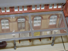 Load image into Gallery viewer, Faller B-115 Mittelstadt Central TRAIN STATION HO scale Assmbld 18x6x5.5&quot; German
