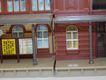 Load image into Gallery viewer, Faller B-115 Mittelstadt Central TRAIN STATION HO scale Assmbld 18x6x5.5&quot; German
