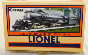 Lionel 6-28051 Baltimore & Ohio EM-1 2-8-8-4 Steam Engine B&O TMCC Die Cast 7616