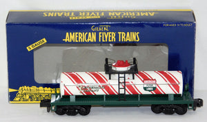 American Flyer 6-48424 Christmas Candy Cane Tank Car Peppermint Company S gauge