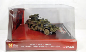 Corgi HC 60413 1/50 M16 Die Cast Multiple Gun Motor Carriage Tank D-Day Legends