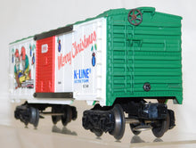 Load image into Gallery viewer, K-Line K-6444 1990 Merry Christmas Boxcar Elves w/ Girls Train 027/O Made in USA
