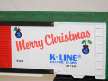 Load image into Gallery viewer, K-Line K-6444 1990 Merry Christmas Boxcar Elves w/ Girls Train 027/O Made in USA
