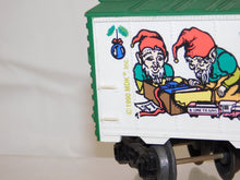 Load image into Gallery viewer, K-Line K-6444 1990 Merry Christmas Boxcar Elves w/ Girls Train 027/O Made in USA
