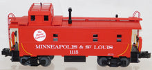 Load image into Gallery viewer, MTH 20-91043 Minneapolis &amp; St. Louis Steel Caboose #1115 Premier 2001 1/48 O sca
