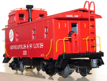 Load image into Gallery viewer, MTH 20-91043 Minneapolis &amp; St. Louis Steel Caboose #1115 Premier 2001 1/48 O sca
