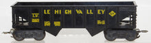 Load image into Gallery viewer, Marx 21429 Lehigh Valley Hopper Black w/ Yellow Print Tilt Couplers Postwar 50s
