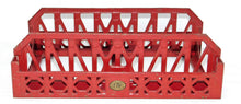 Load image into Gallery viewer, Lionel #270 metal bridge RED w/ pedestrian walkway Single Span Brass O Prewar
